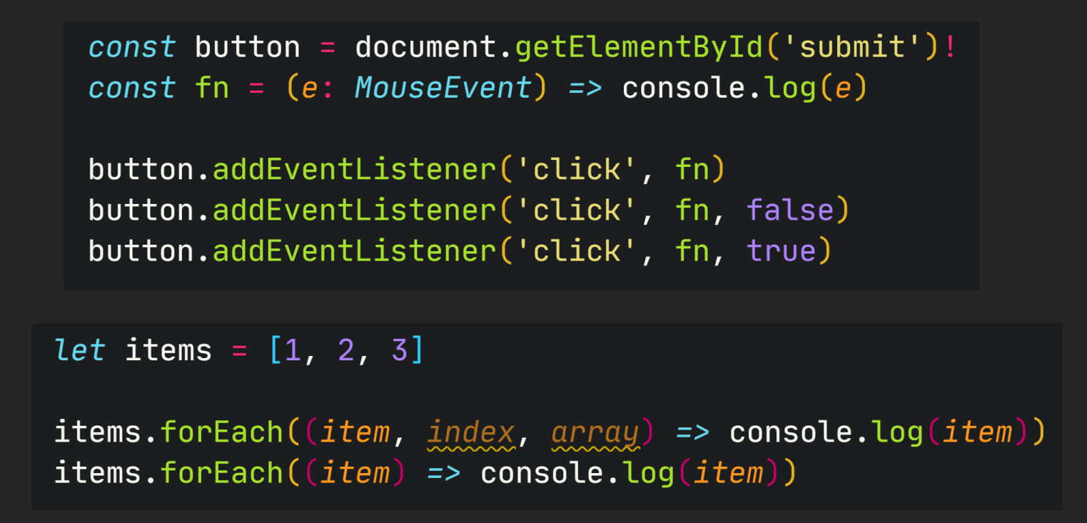 在 JS 中，少写参数是很常见的事情